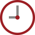 時計盤9時00分