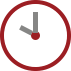 時計盤10時
